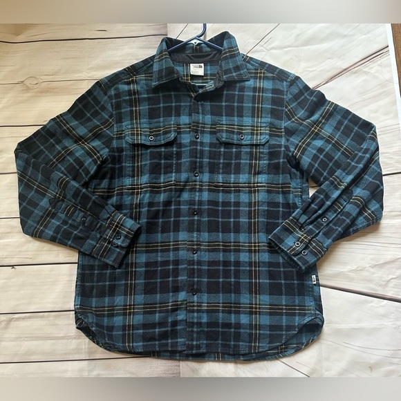 The North Face Other - The North Face Arroyo Flannel Shirt Mens Large Blue Plaid Button Up Outdoor